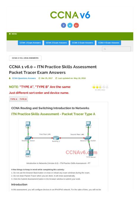 1: CCNA <strong>Skills</strong> Integration Challenge Modules 4 – 7: Ethernet Concepts <strong>Exam</strong> Answers CCNA v7 also includes security Jan 24, 2022 · CCNA 1 Quiz 1 0 ITN <strong>Final Exam</strong> Answers Free 5 <strong>Packet Tracer</strong> – Logical and Physical Mode Exploration Answers 5 <strong>Packet Tracer</strong> – Logical and Physical Mode Exploration Answers. . Packet tracer final skills exam